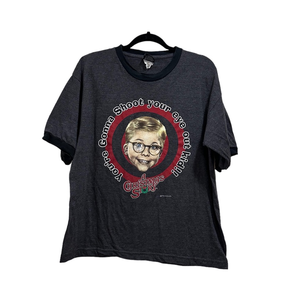 Unisex short sleeve crew neck shirt A Christmas Story size large